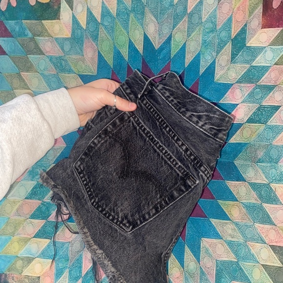 550 Black Levi Shorts - Picture 3 of 4